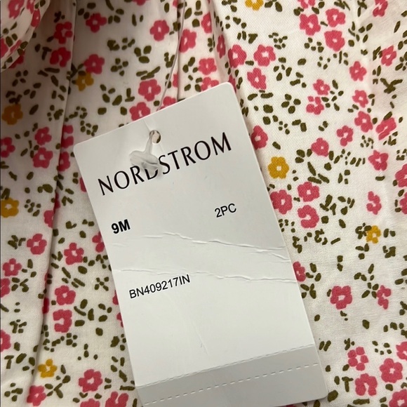 Tucker + Tate Pink and White Floral Baby Dress - Picture 6 of 7